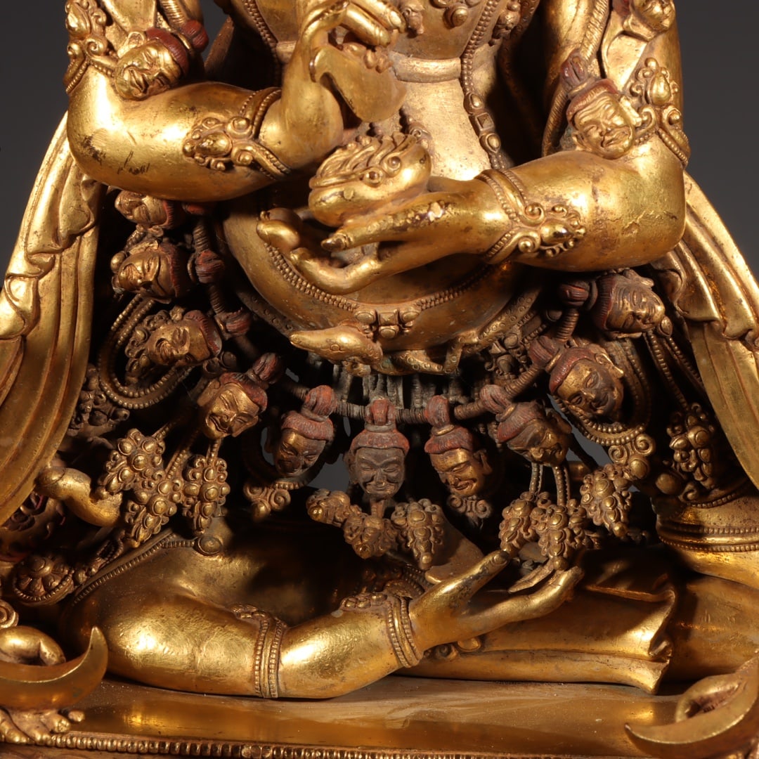 An Exquisite Gilt Bronze Buddha Statue - 7