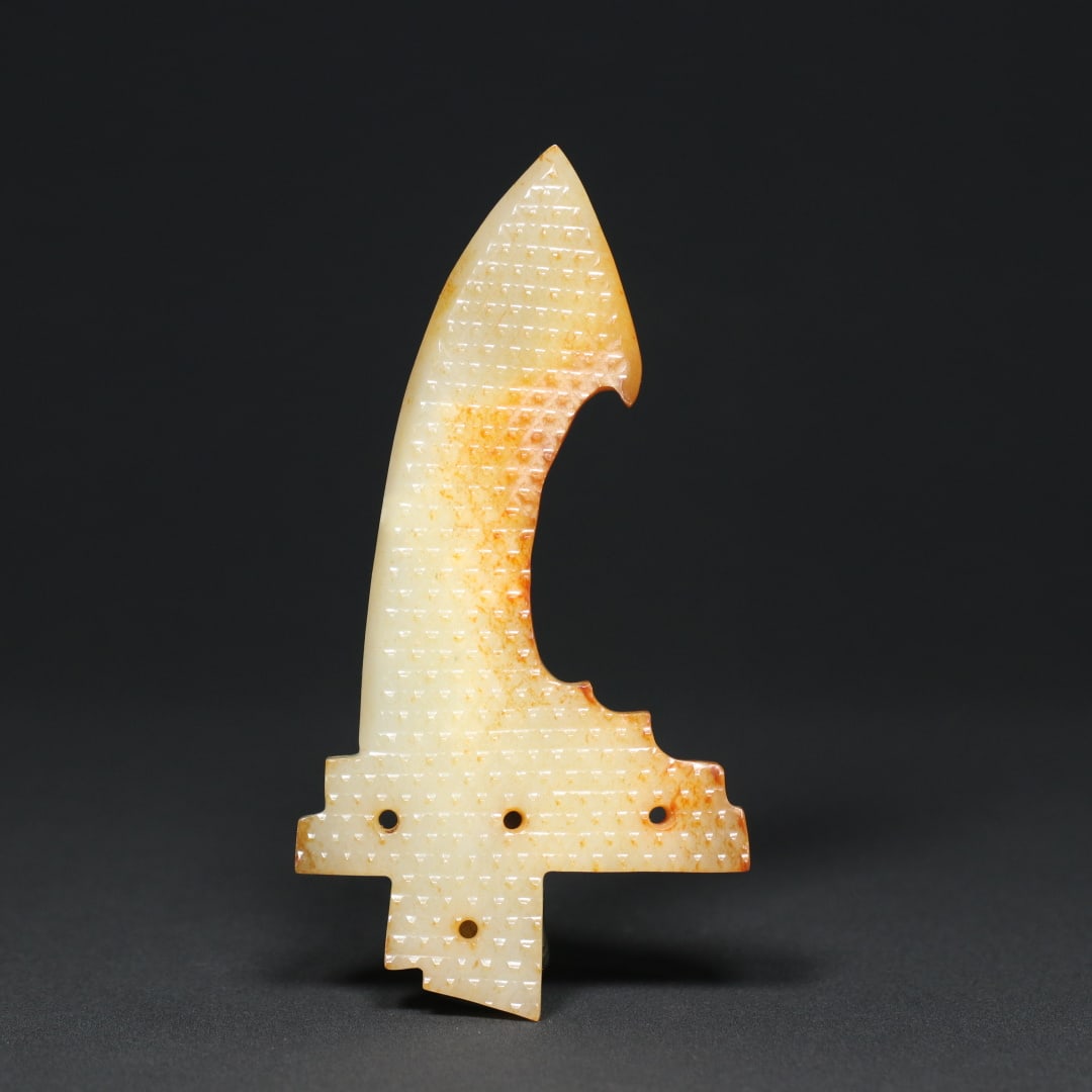 An Exquisite White Jade Ornament - 4