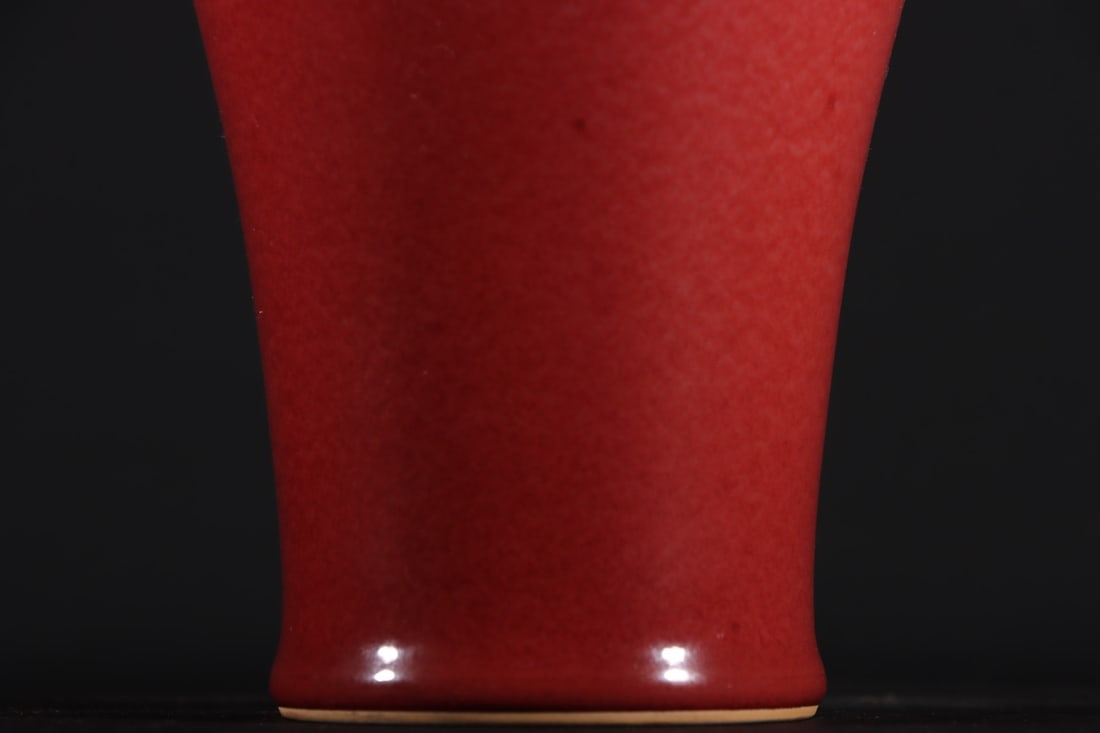 An ExquisitePeachBloom-Glazed Vase - 3