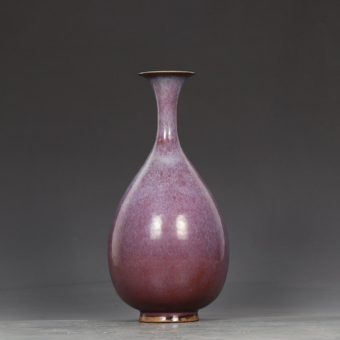 An Exquisite Jun yao Purple Glazed Vase - 5