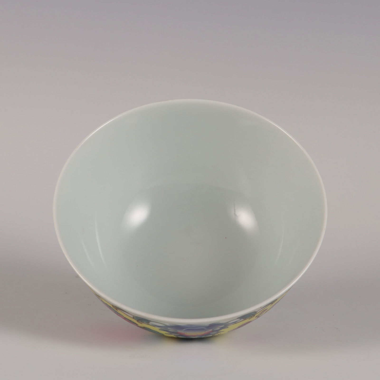 An Exquisite Enamel Flower Pattern Bowl - 8