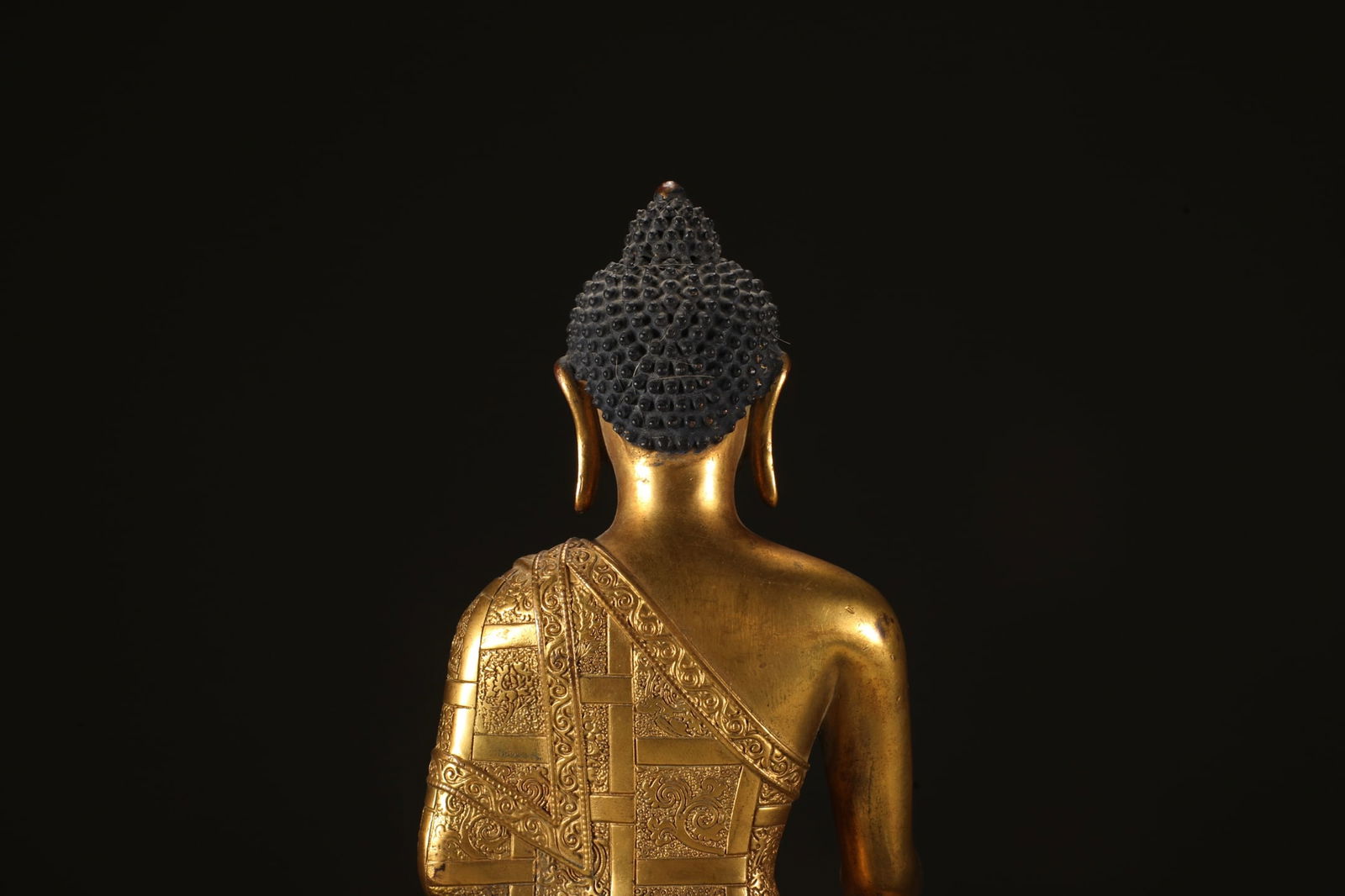 An Exquisite Gilt Bronze Buddha Statue - 7