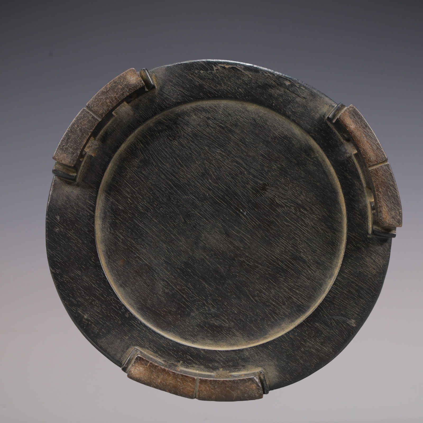 A Exquisite Bamboo Landscape and Figure Pattern Brush Pot - 6