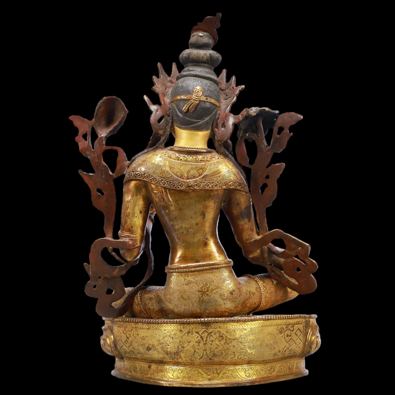 A Exquisite Gilt Bronze Buddha statue - 10