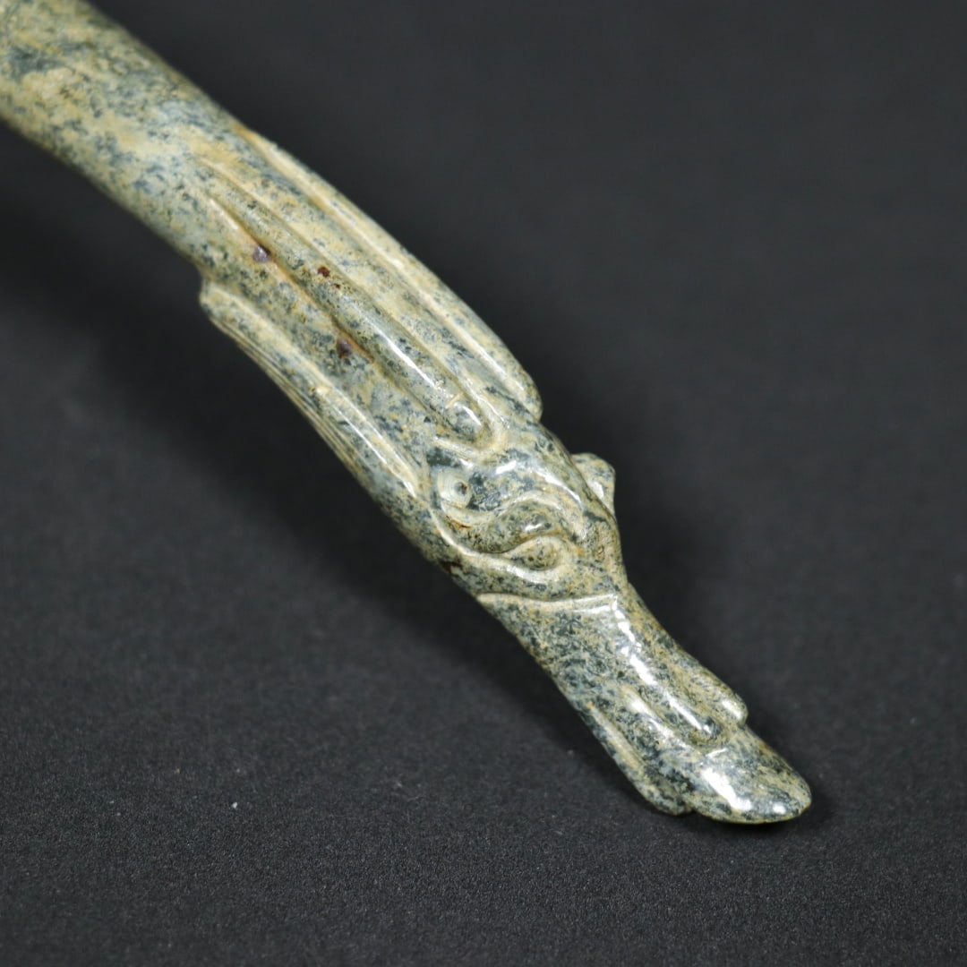 An Exquisite White Jade Dragon Pattern ? - 8