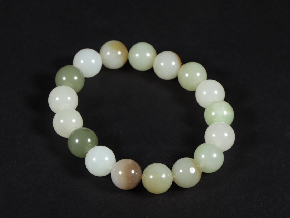 An Exquisite White Jade Bracelets - 3
