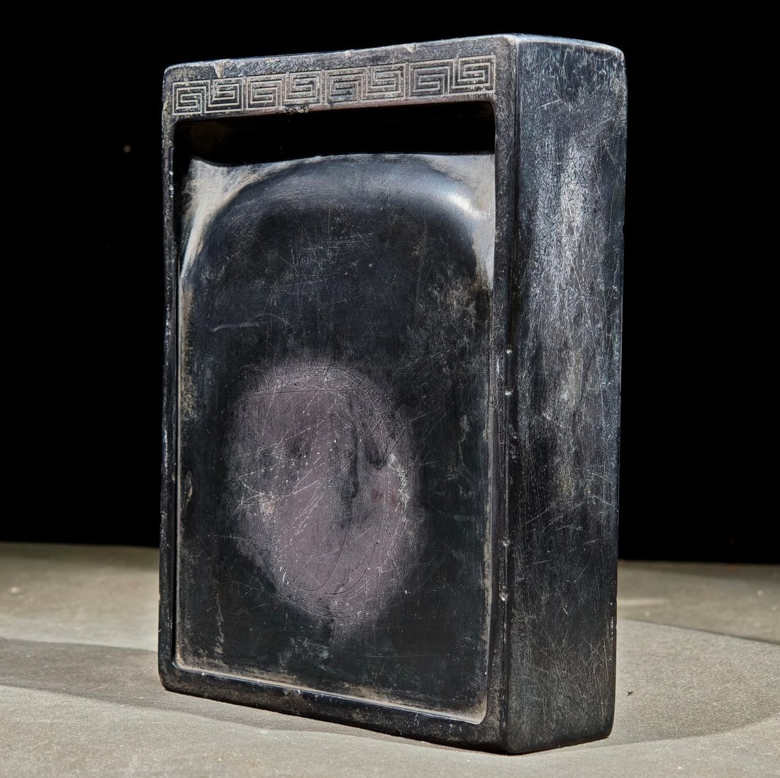 An Exquisite with poem Inkstone: An Exquisite with poem Inkstone Zhuo bingtian Size:14.9cmx10.8cmx4cm (The Dimensions Of All Batches Are Manually Measured.If You Need More Detailed Information, Please Contact Our Customer Service