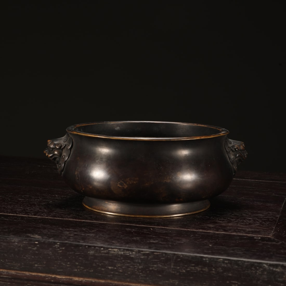 An Exquisite Bronze Double-Ears Censer - 3