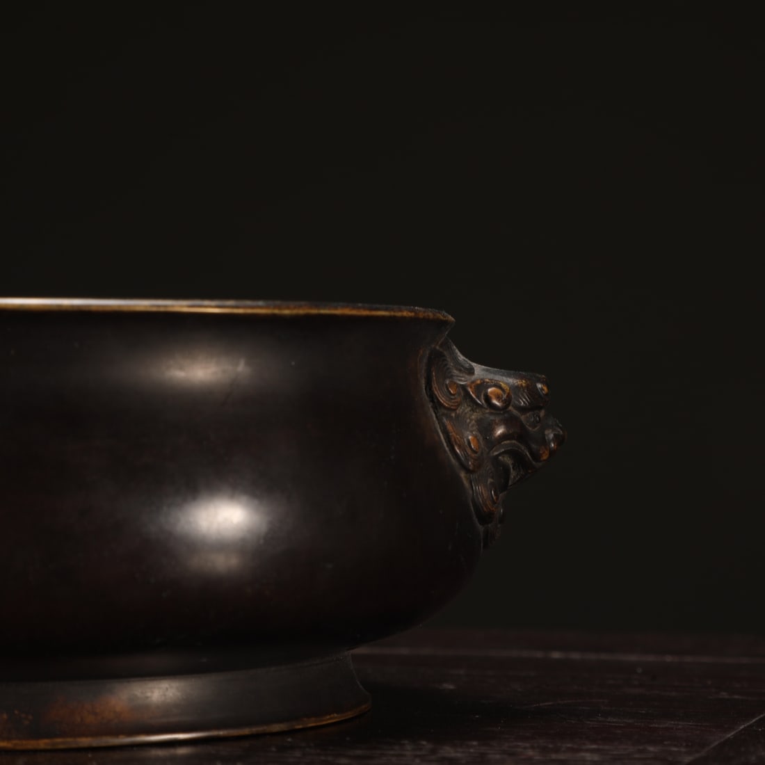 An Exquisite Bronze Double-Ears Censer - 4