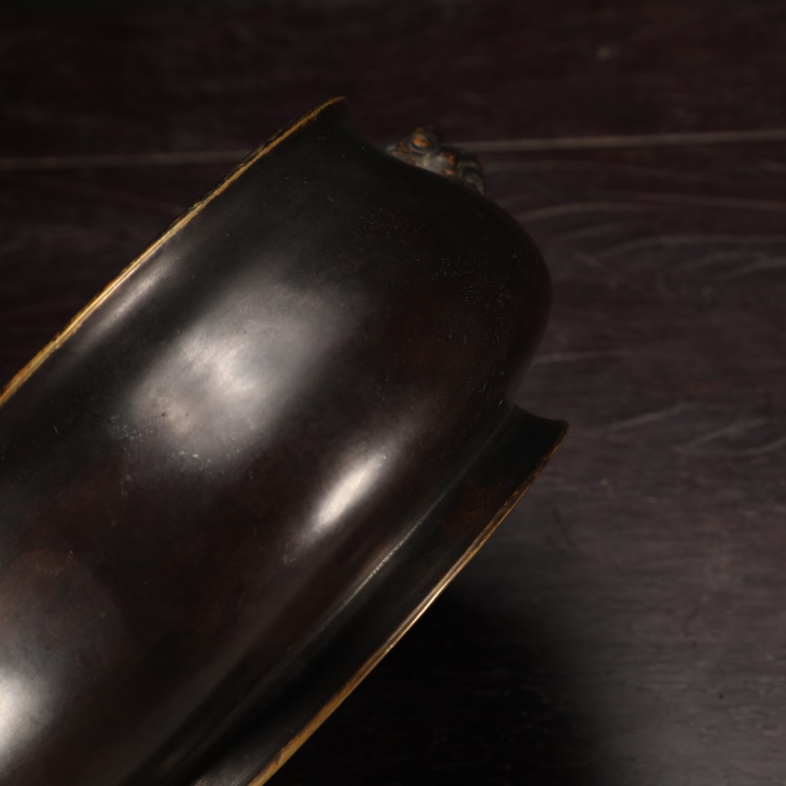 An Exquisite Bronze Double-Ears Censer - 5