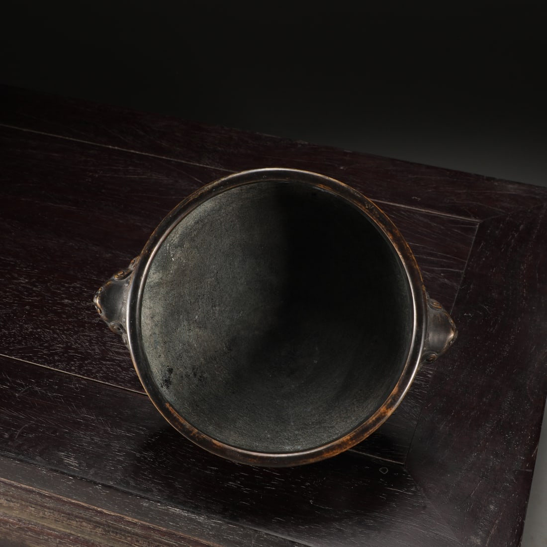 An Exquisite Bronze Double-Ears Censer - 6