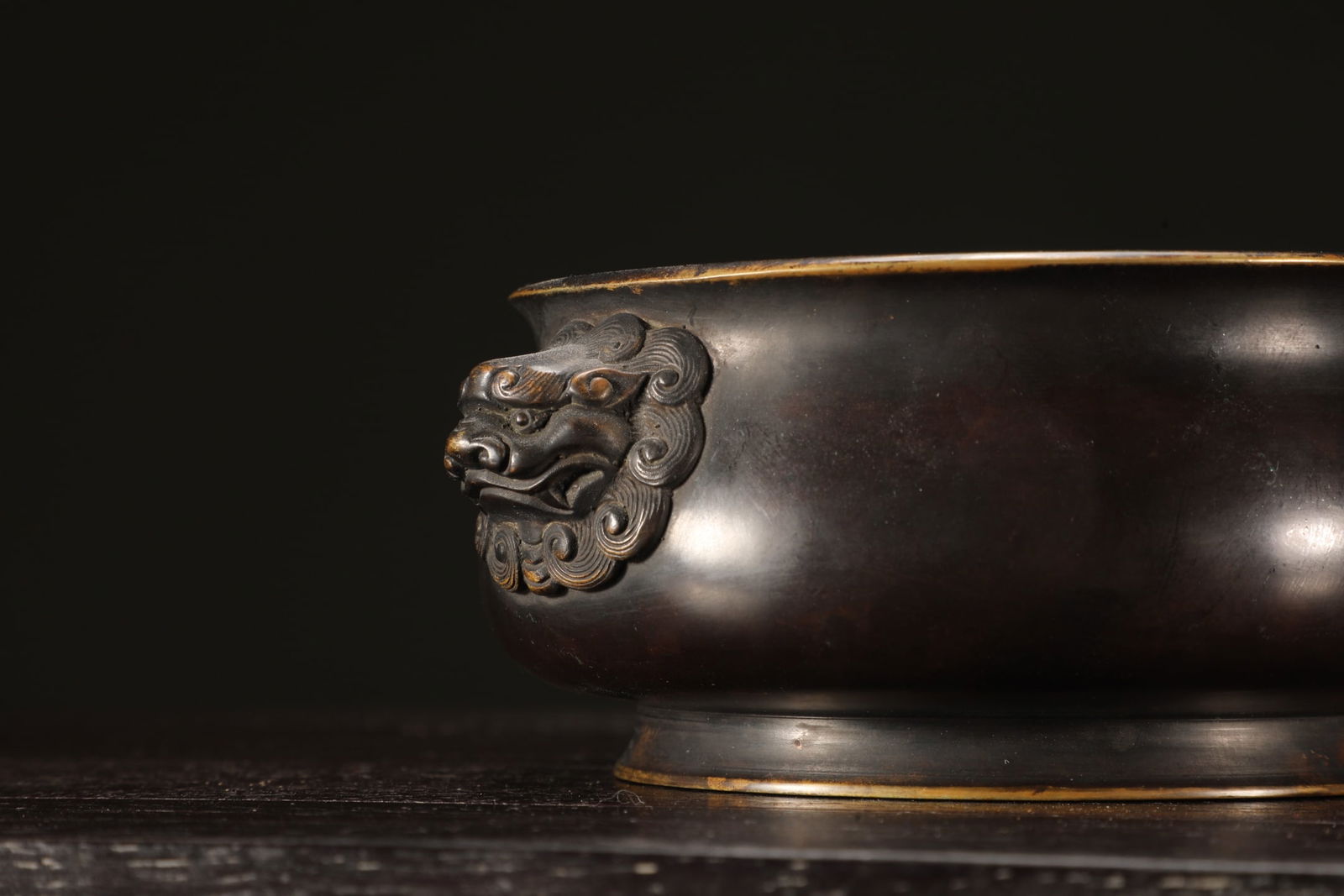 An Exquisite Bronze Double-Ears Censer - 7