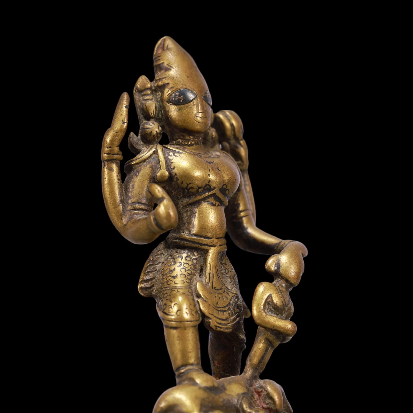 A Exquisite Gilt Bronze Buddha statue - 6