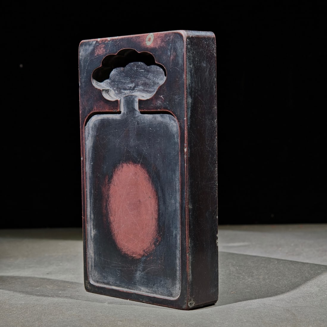 An Exquisite with poem Inkstone: An Exquisite with poem Inkstone Ding jing Size:15cmx8.9cmx2.4cm (The Dimensions Of All Batches Are Manually Measured.If You Need More Detailed Information, Please Contact Our Customer Service Before B