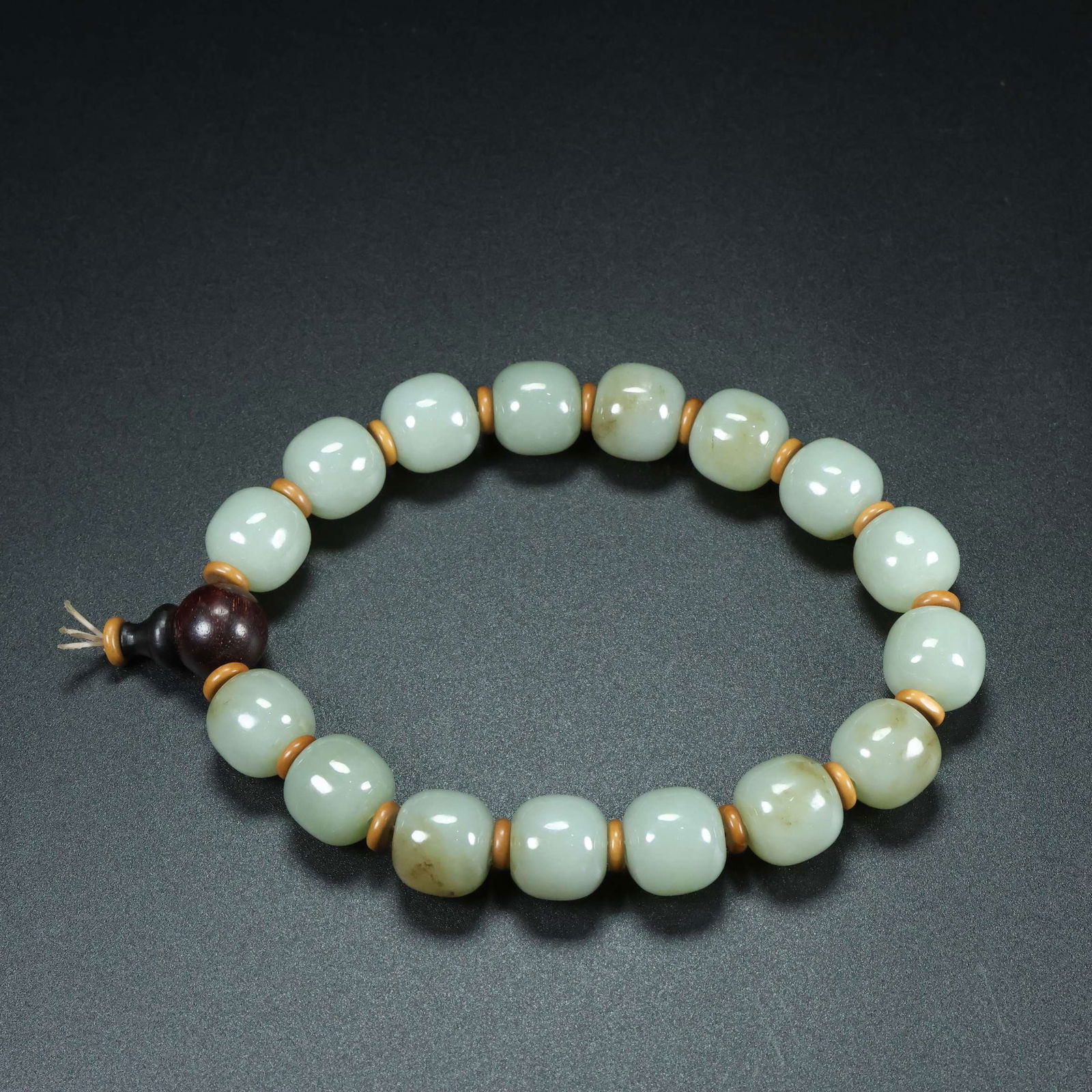 An Exquisite White Jade Bracelets - 9