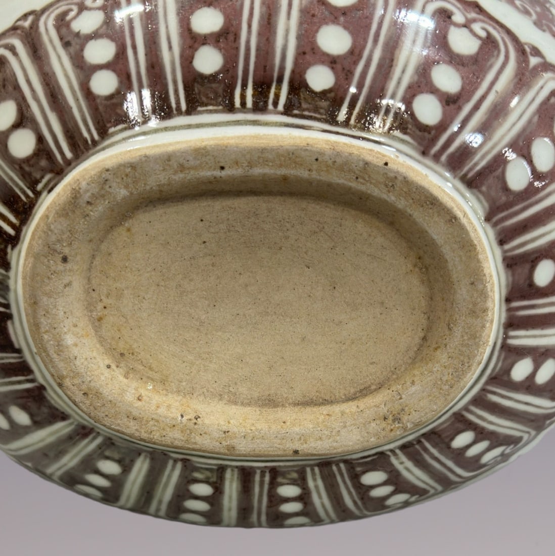 An Exquisite Underglaze-Red Dragon Pattern Lotus Pattern Vase - 9