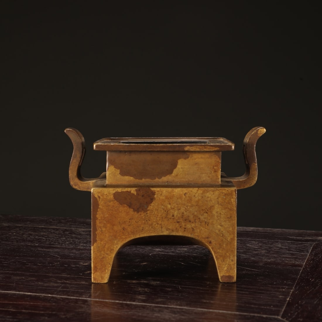 An Exquisite Bronze Double-Ears Censer - 3
