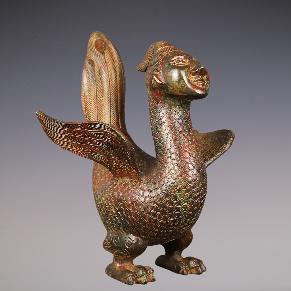 An Exquisite Bronze With Inscription Ornament: An Exquisite Bronze With Inscription Ornament Han Dynasty, China Size:18cmx26cm Weight:2150g (The Dimensions Of All Batches Are Manually Measured.If You Need More Detailed Information, Please