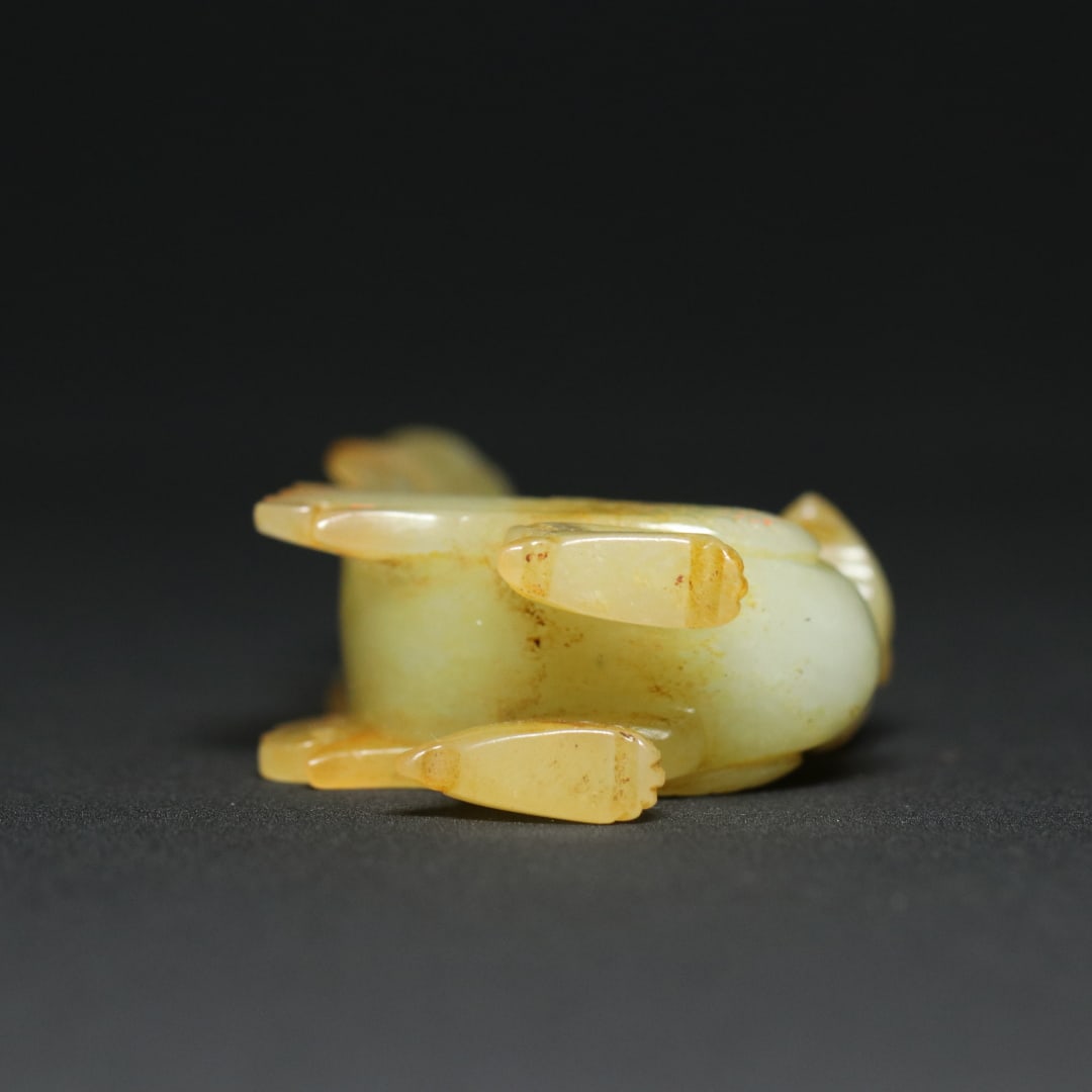 An Exquisite White Jade Phoenix Ornament - 3