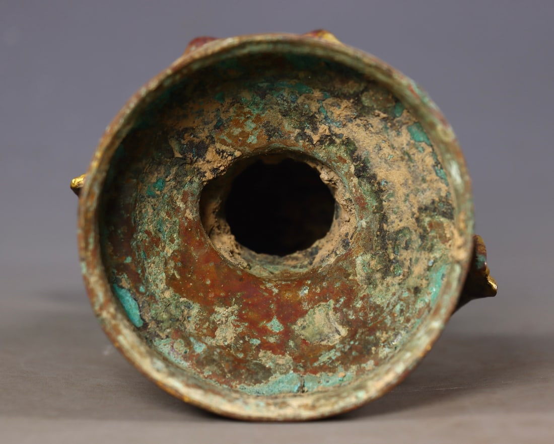 An Exquisite Gilt Bronze Buddha Statue - 9