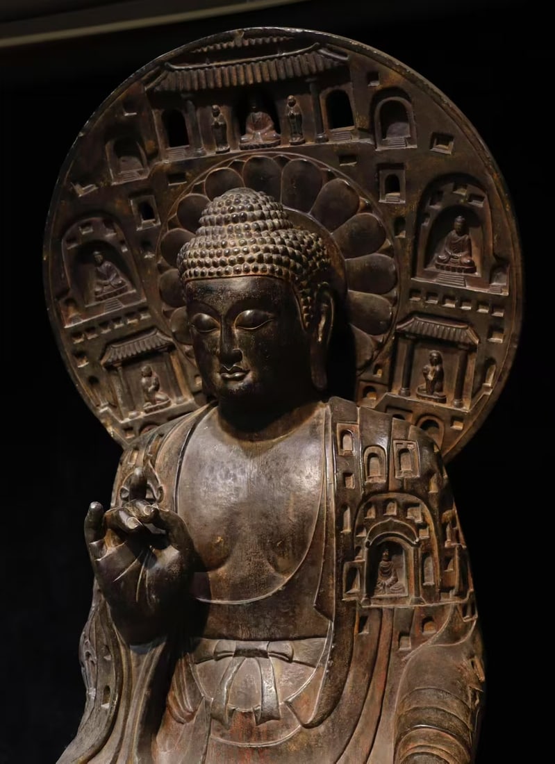 A Exquisite Limestone Buddha statue Ornament - 5