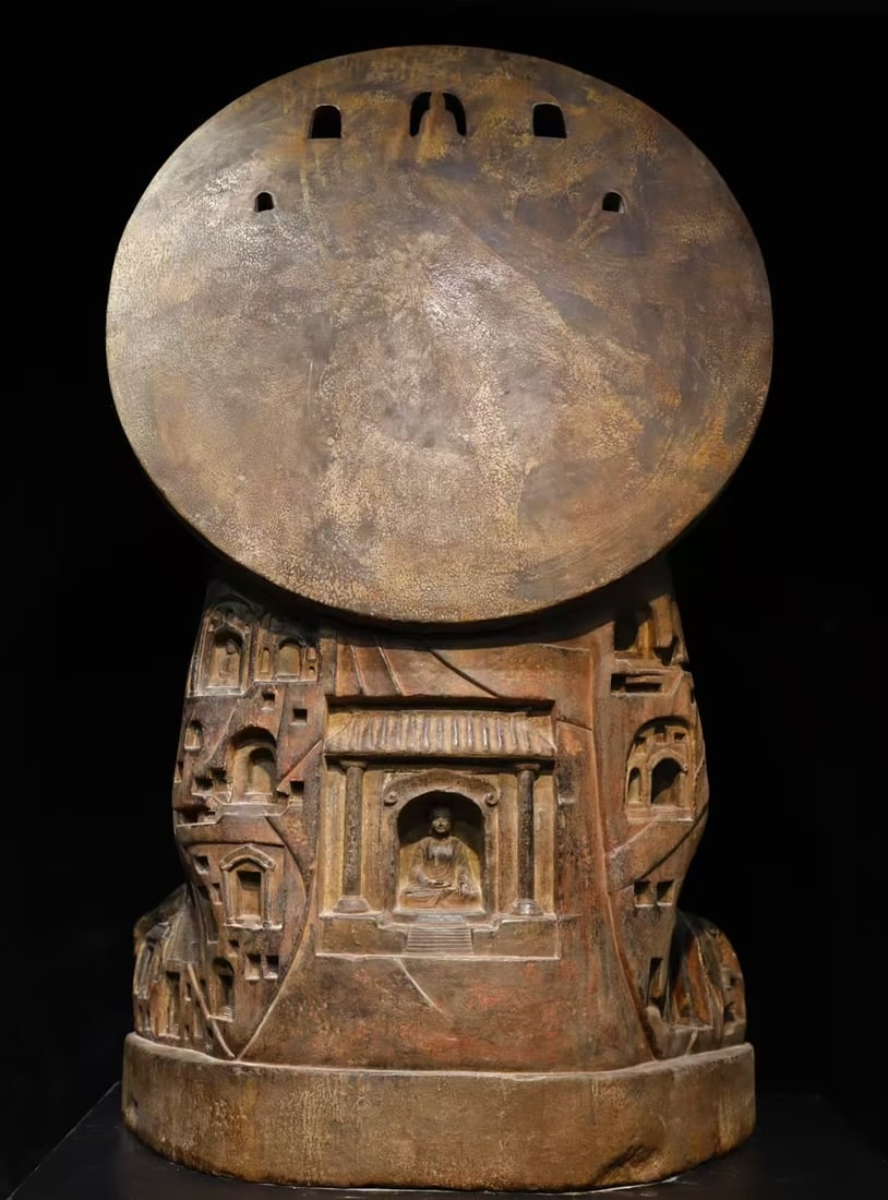 A Exquisite Limestone Buddha statue Ornament - 9