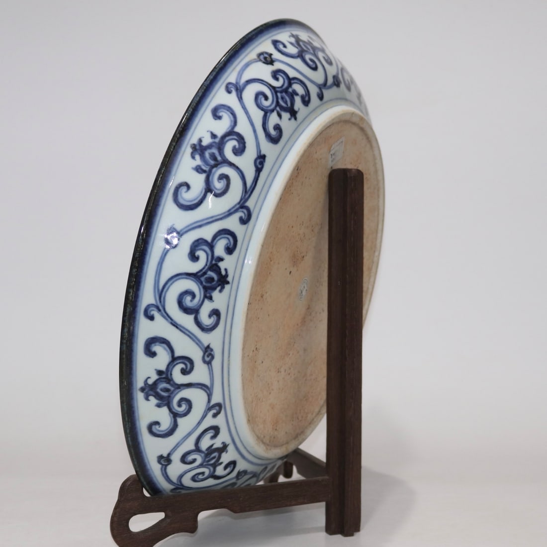 An Exquisite Blue and White Melon and Fruit Pattern Plate - 3