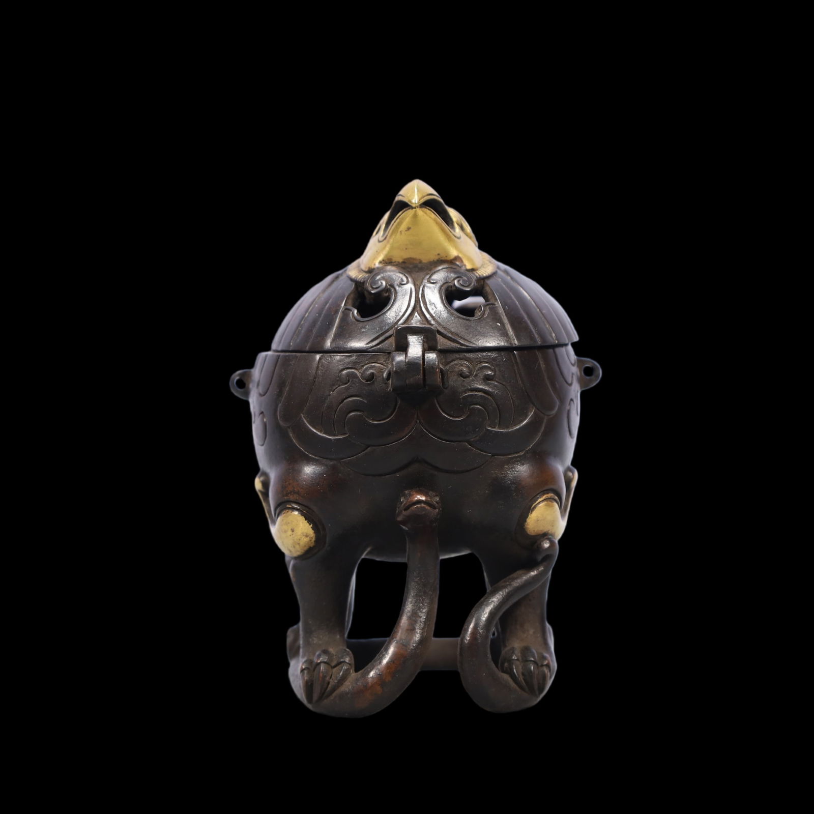 A Exquisite Coppery Censer - 2