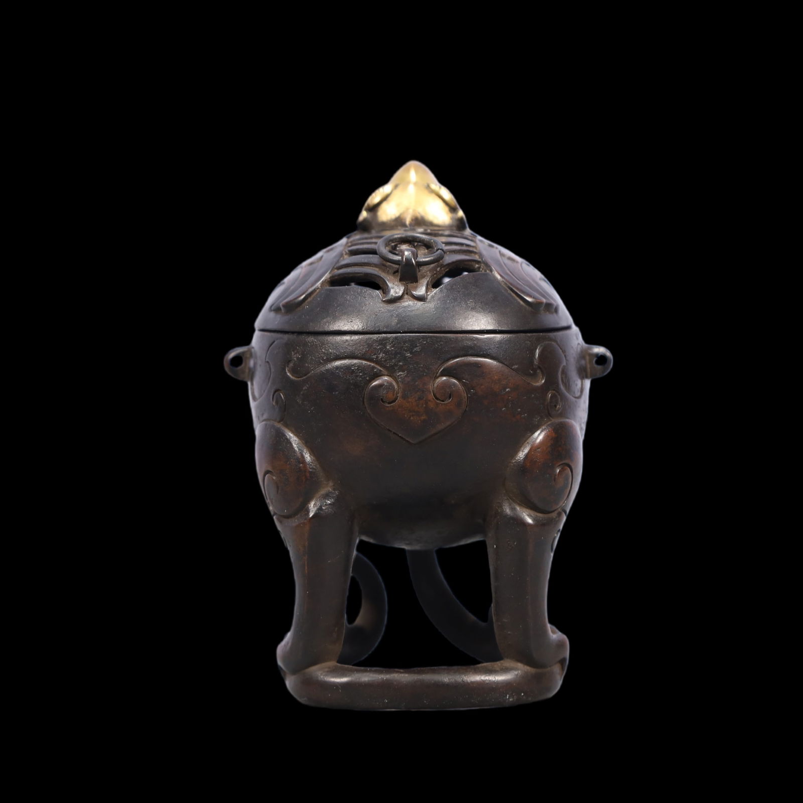 A Exquisite Coppery Censer - 5