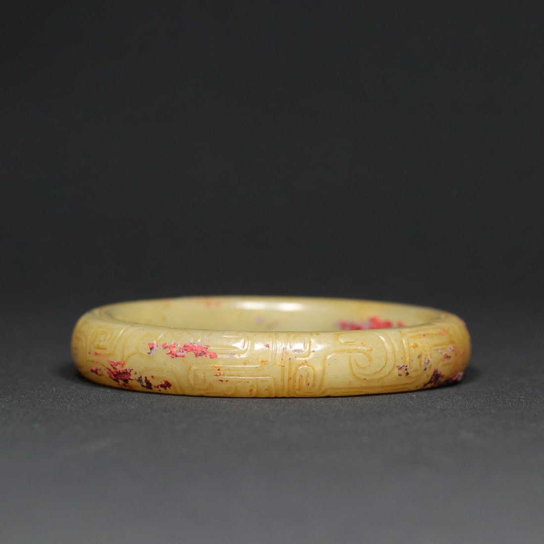 An Exquisite White Jade Dragon Pattern Bracelets - 4