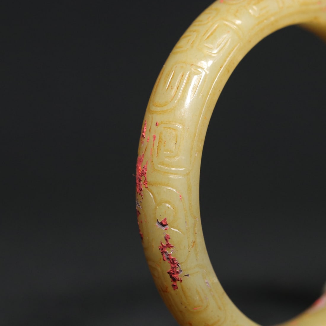 An Exquisite White Jade Dragon Pattern Bracelets - 6