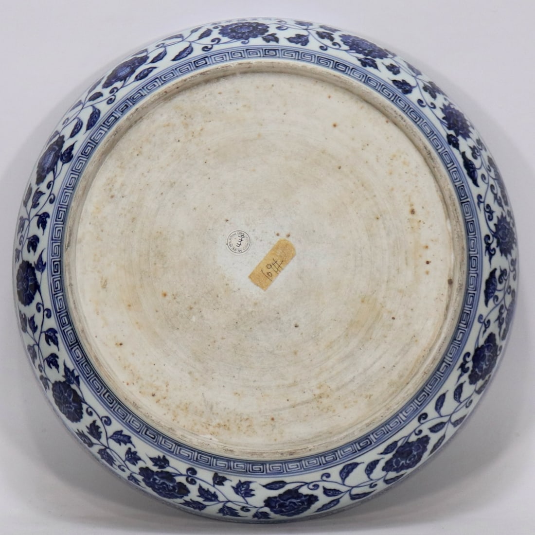 An Exquisite Blue and White Lotus Pattern Flower Pattern Plate - 8