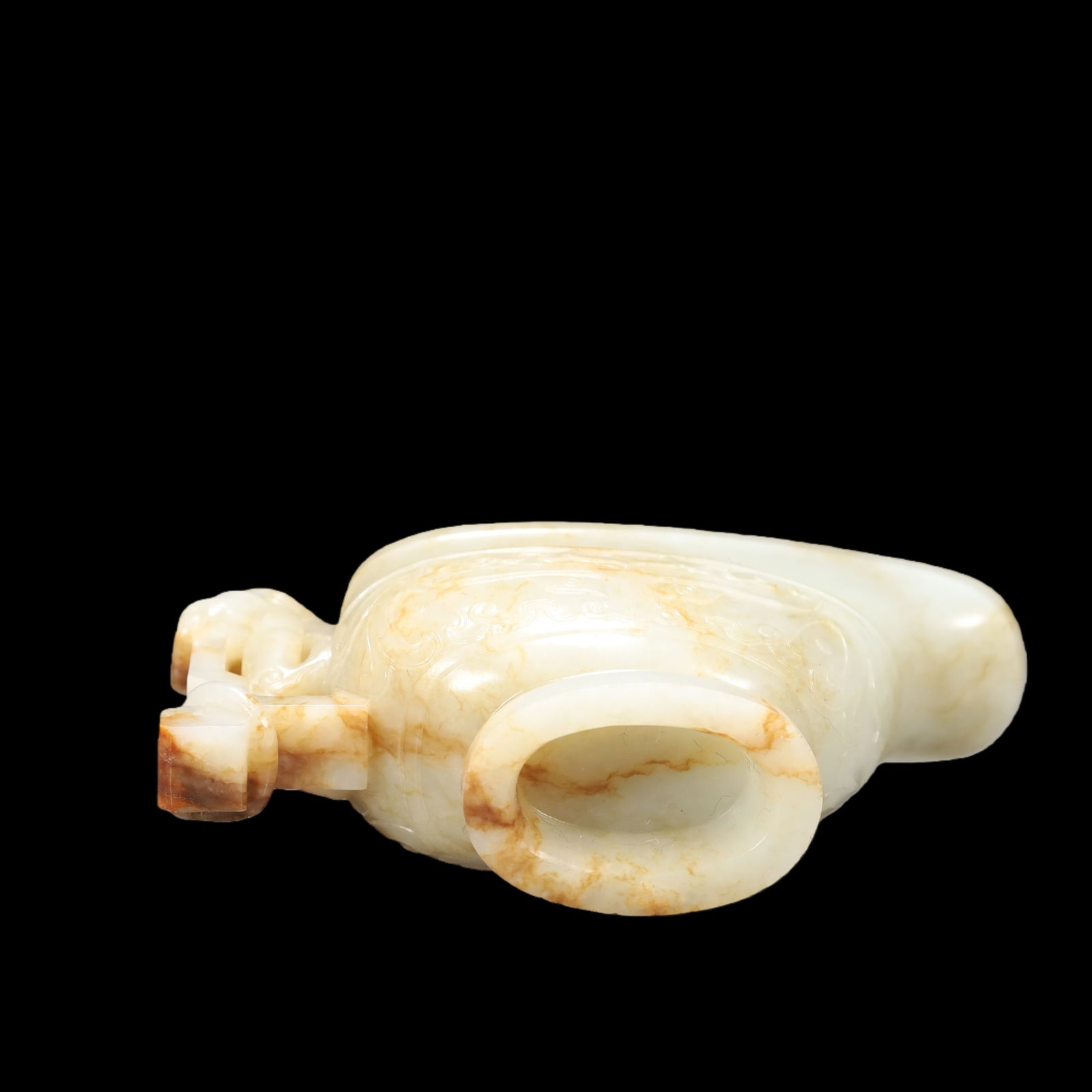 A Exquisite White Jade Goblet - 10