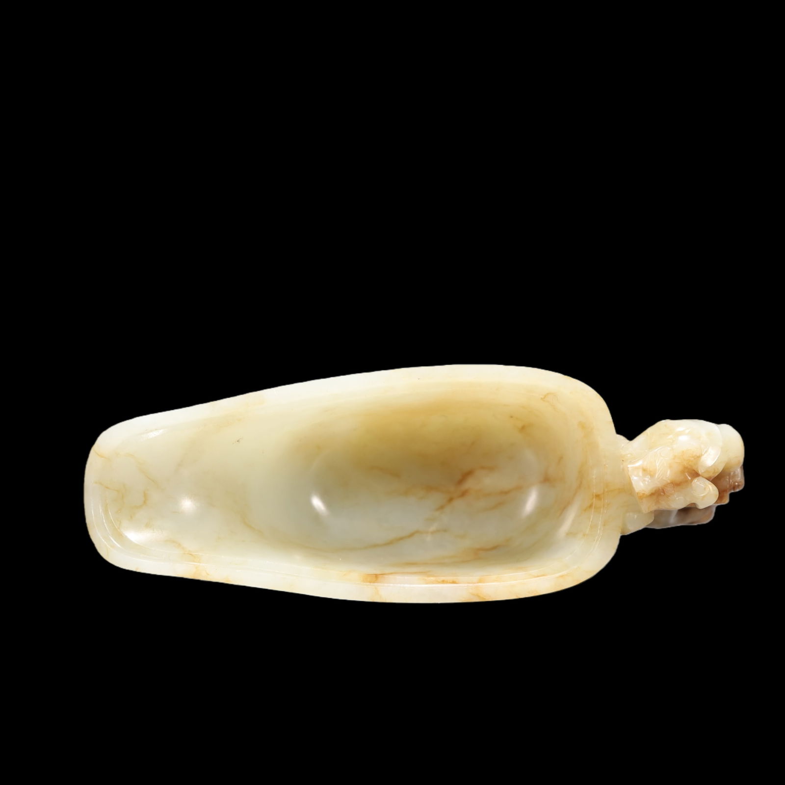 A Exquisite White Jade Goblet - 9