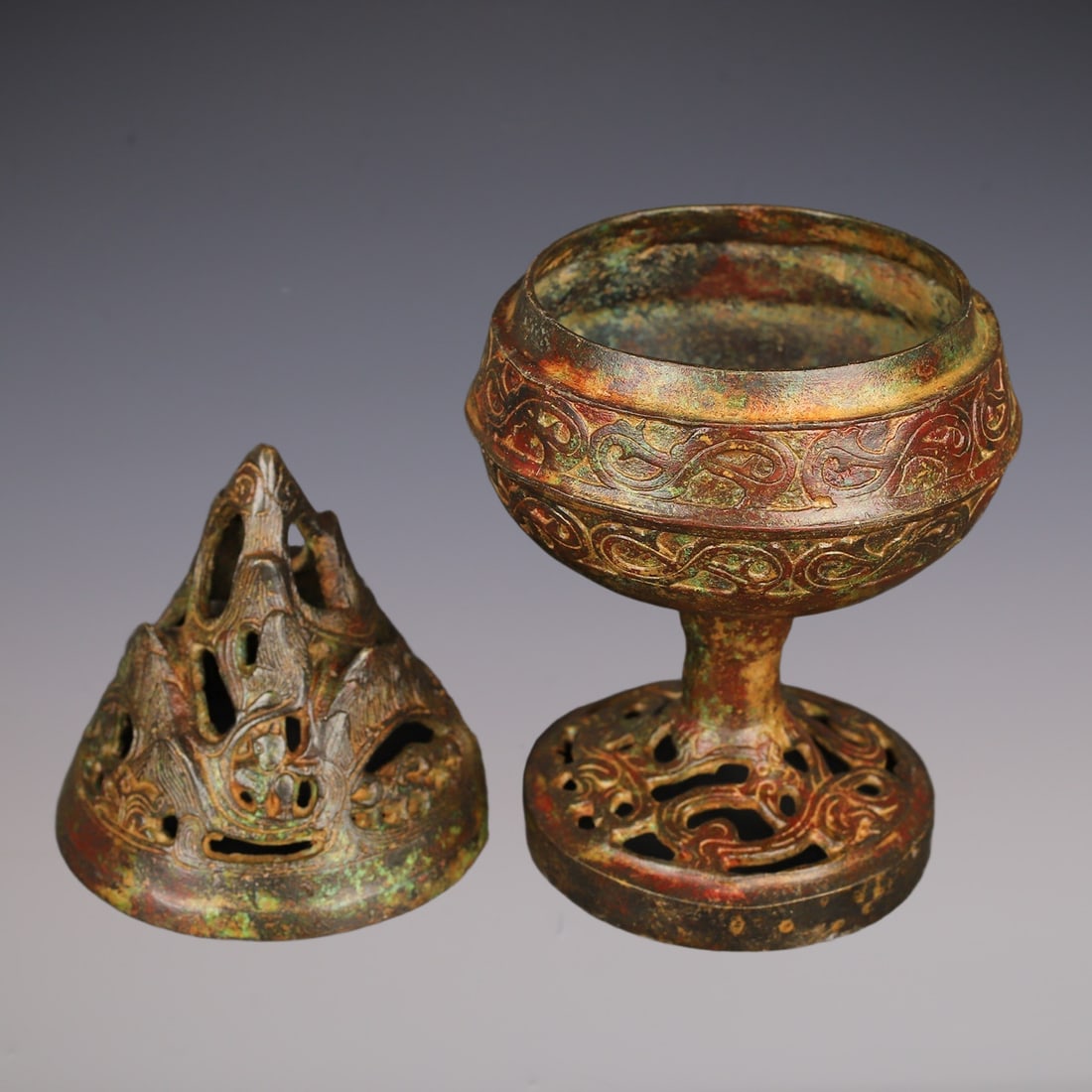 An Exquisite Bronze Censer - 9
