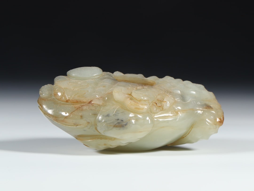 An Exquisite White Jade Water Pot - 2