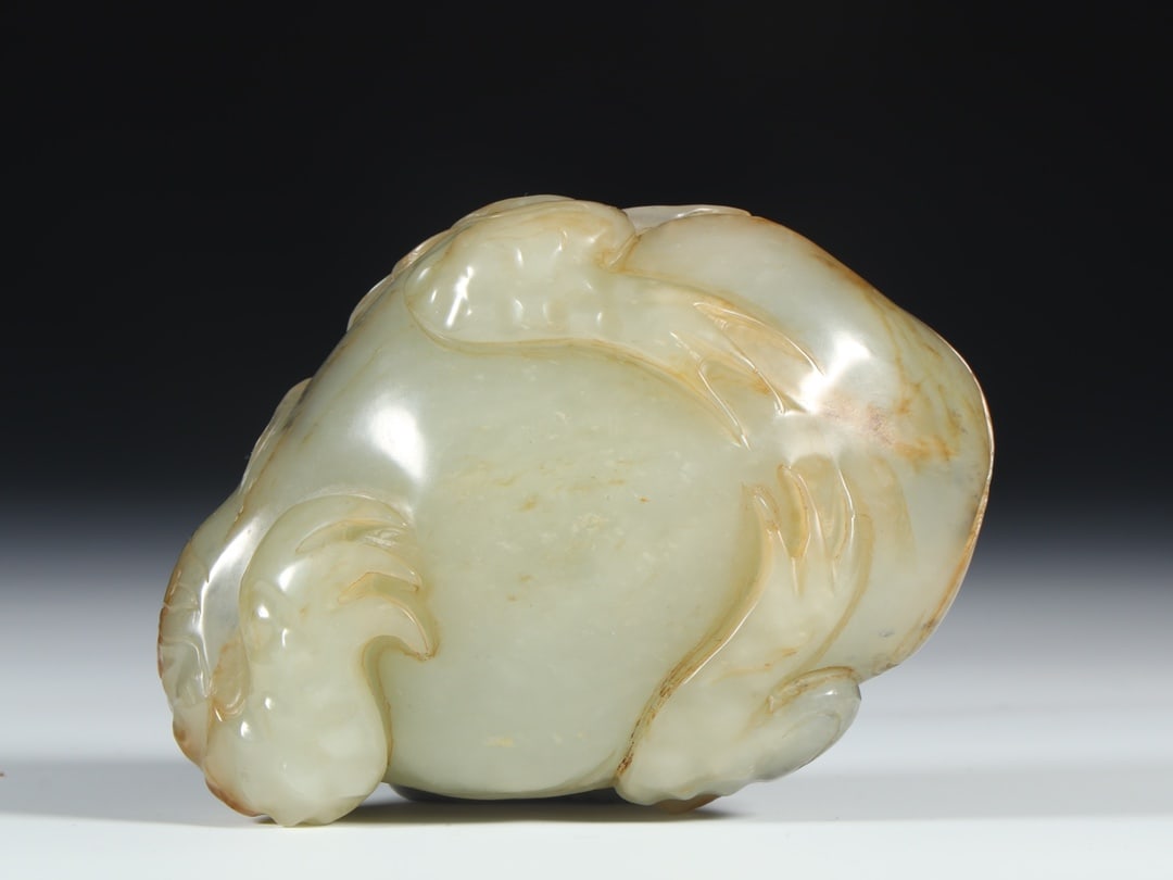 An Exquisite White Jade Water Pot - 9