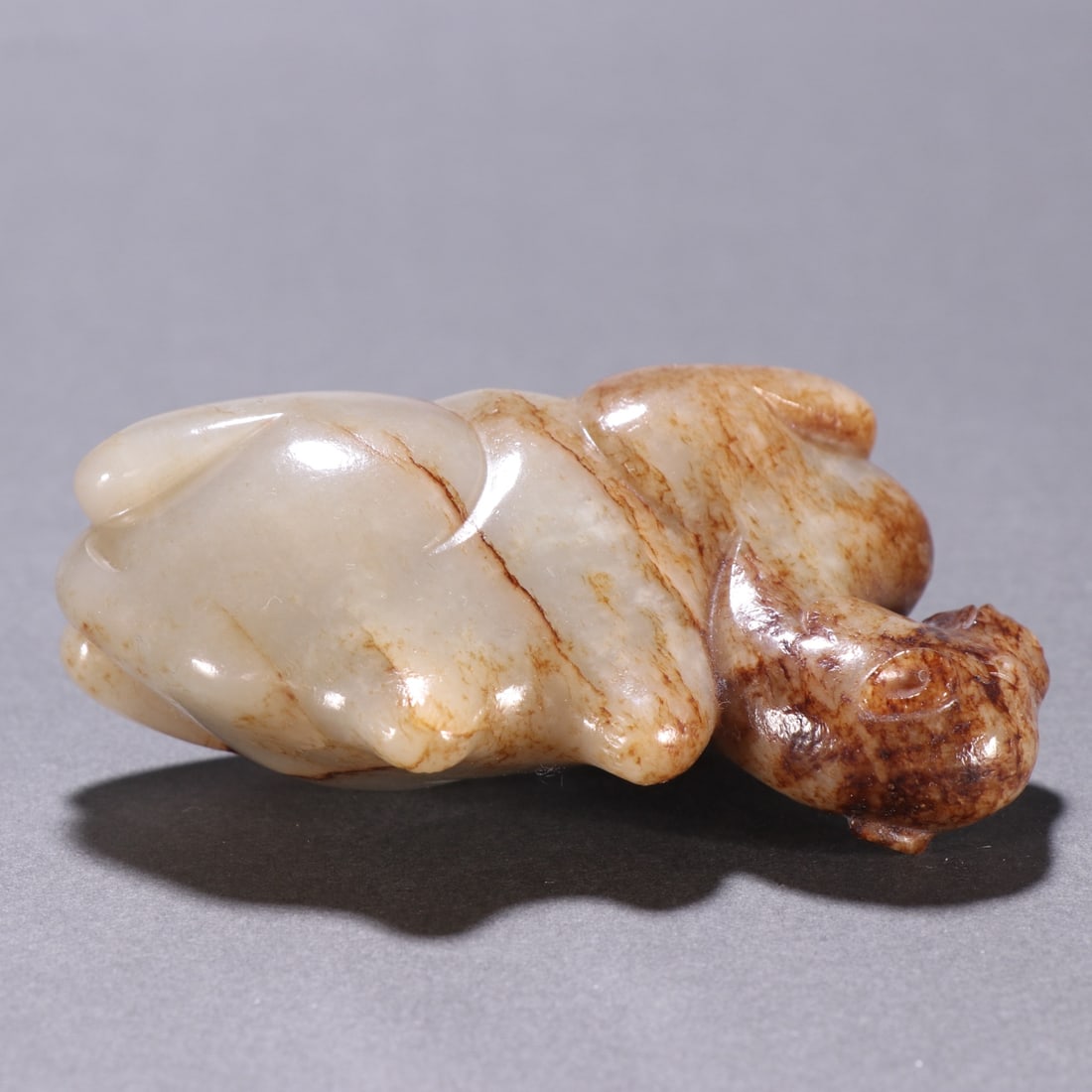 An Exquisite White Jade Camel Ornament - 8