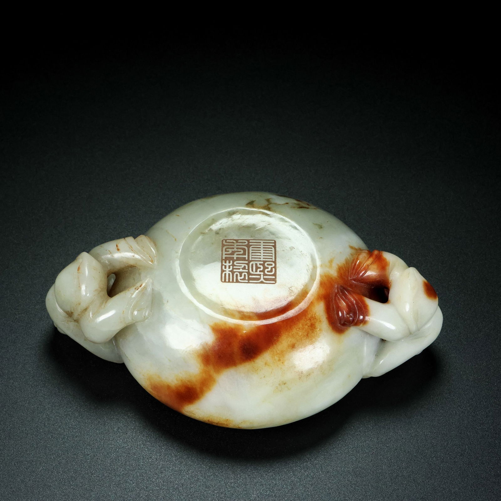 An Exquisite White Jade Figure Pattern Censer - 9