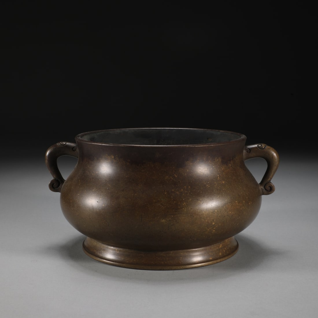 An Exquisite Bronze Double-Ears Censer - 3