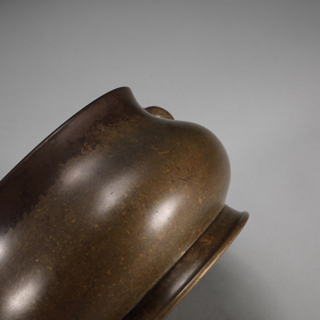 An Exquisite Bronze Double-Ears Censer - 6