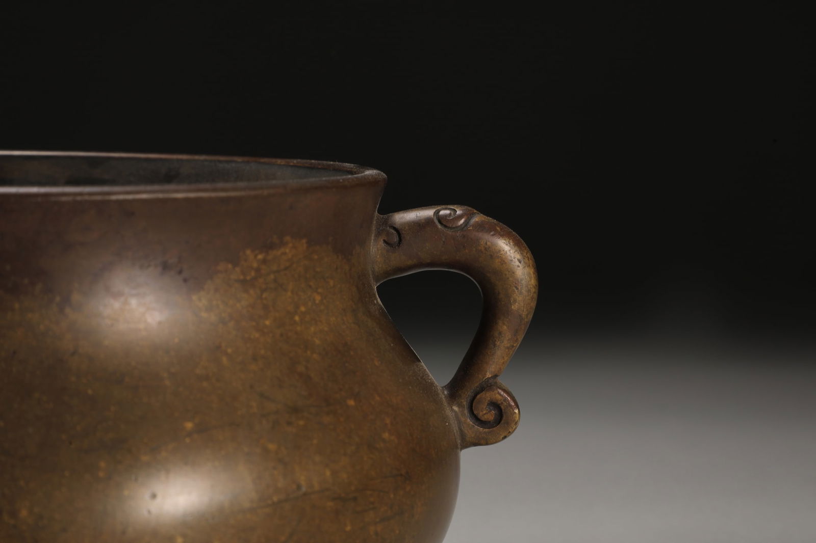 An Exquisite Bronze Double-Ears Censer - 7