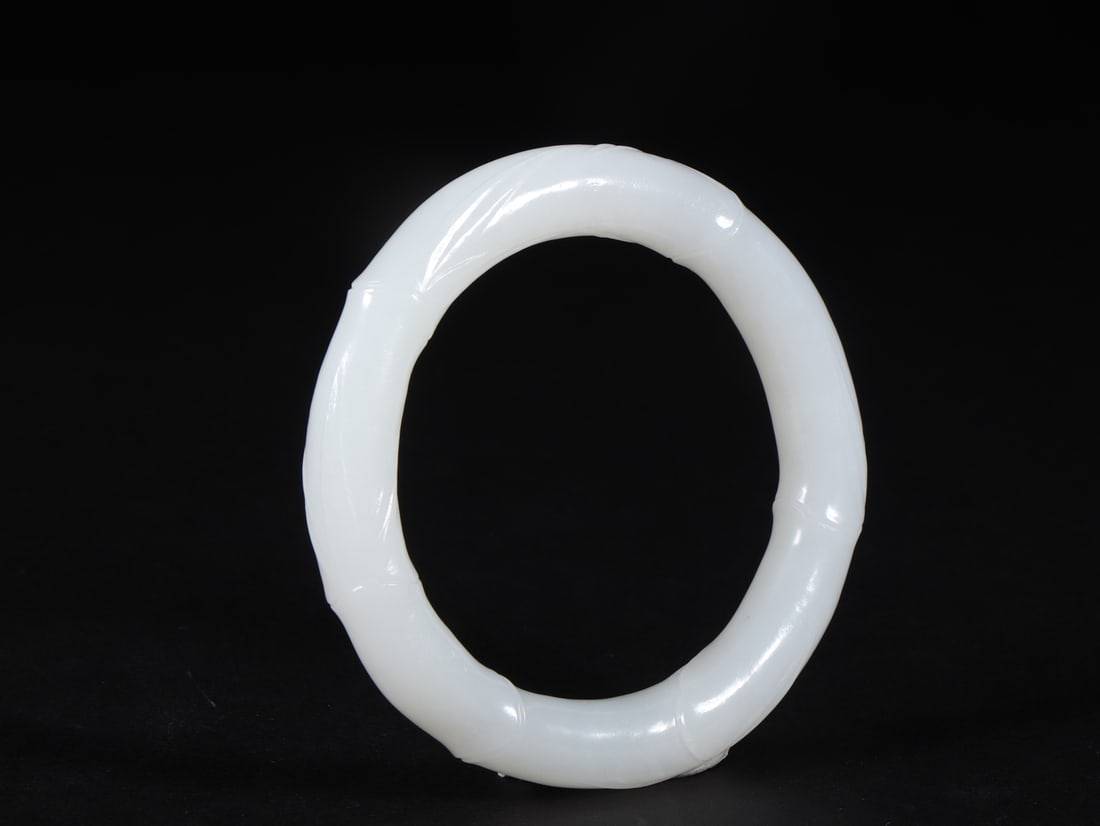 An Exquisite White Jade Bracelets - 3