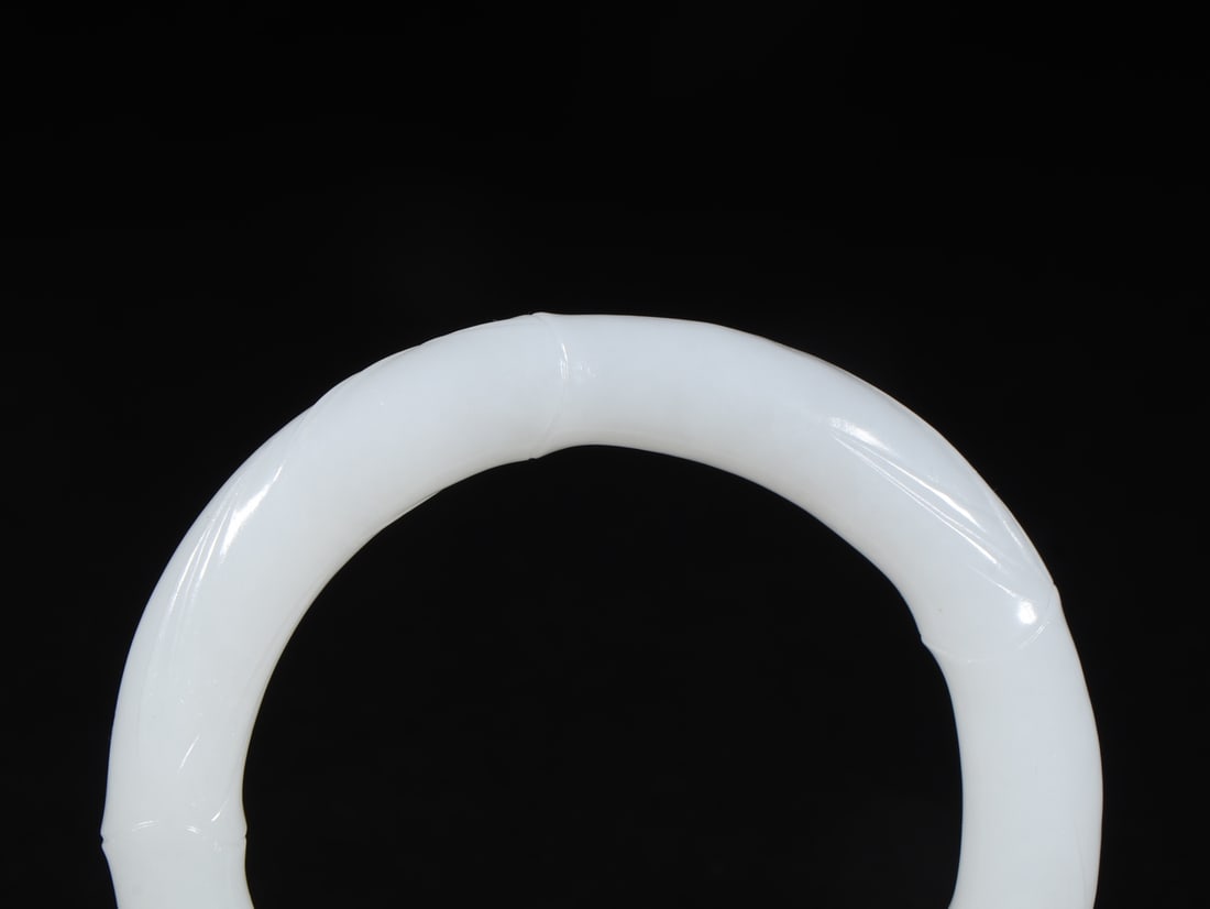 An Exquisite White Jade Bracelets - 4