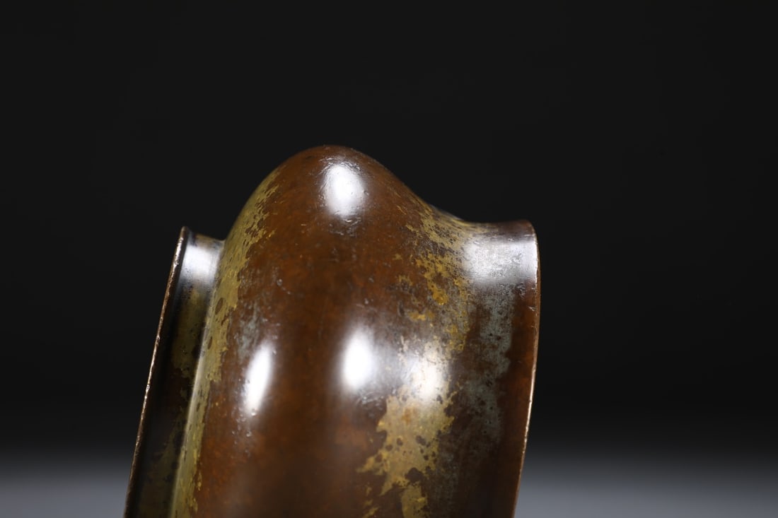 An Exquisite Bronze Double-Ears Censer - 8