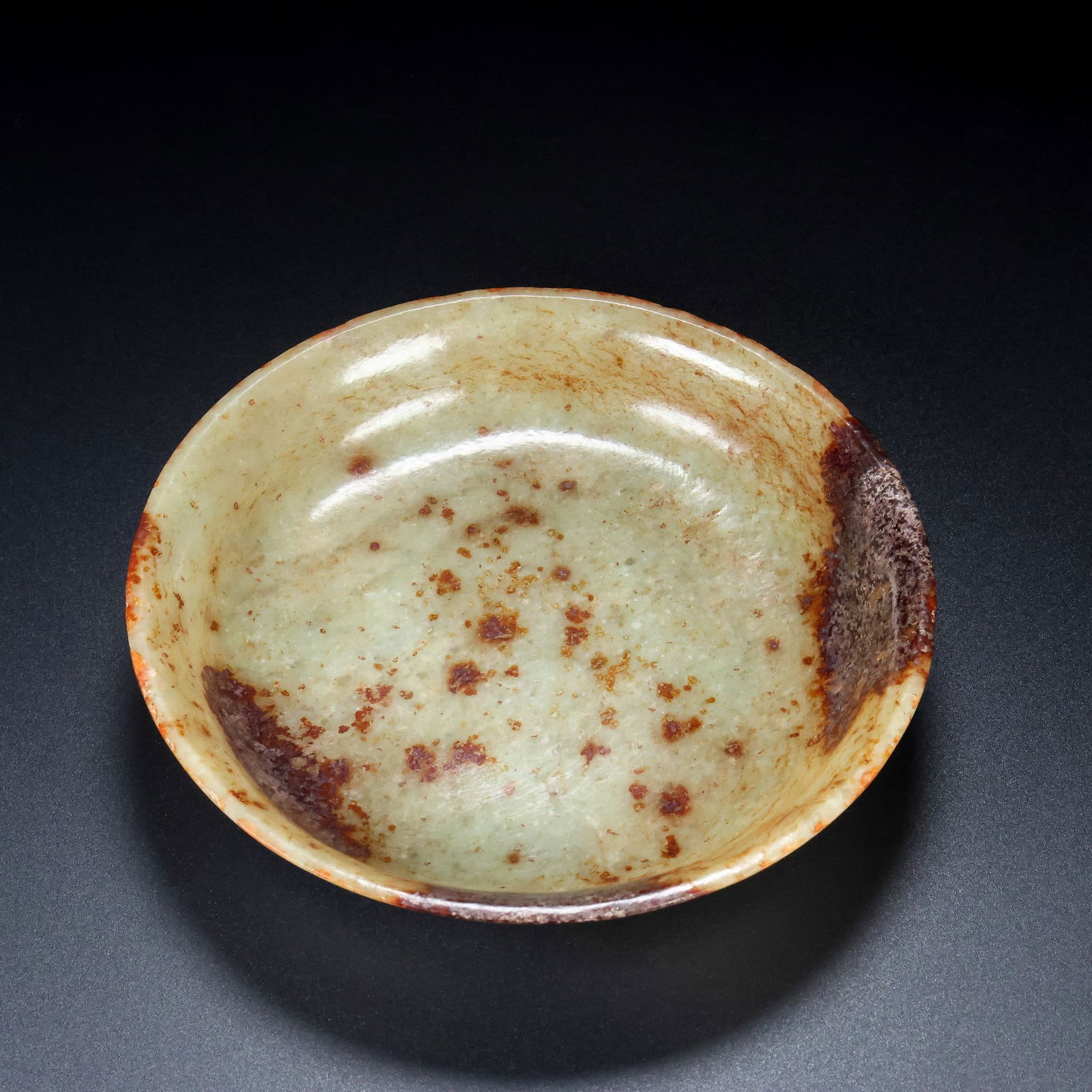 An Exquisite White Jade Plate - 3