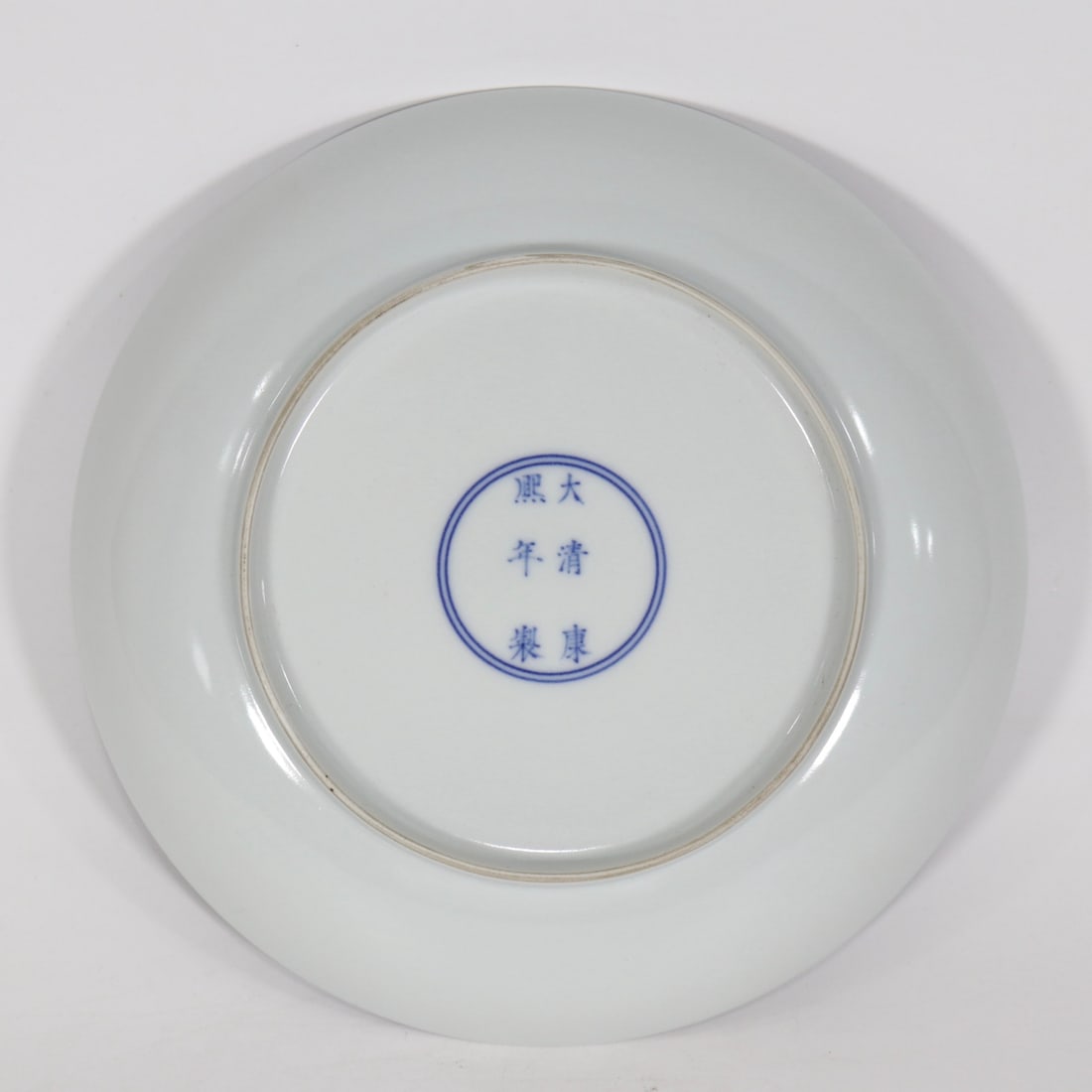 An Exquisite Blue and White Landscape Pattern Plate - 6