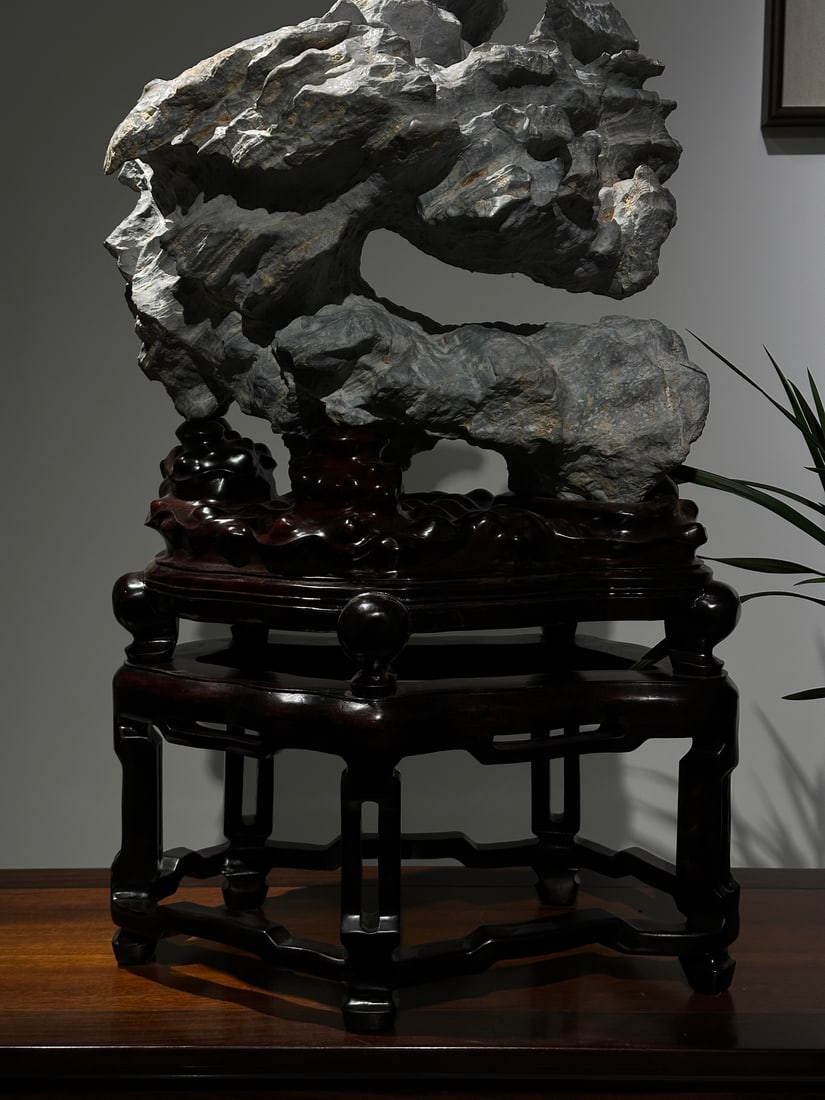 An Exquisite Lingbi Stone Ornament - 3