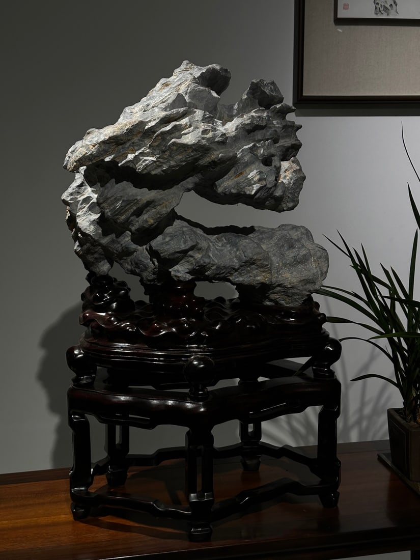 An Exquisite Lingbi Stone Ornament - 5