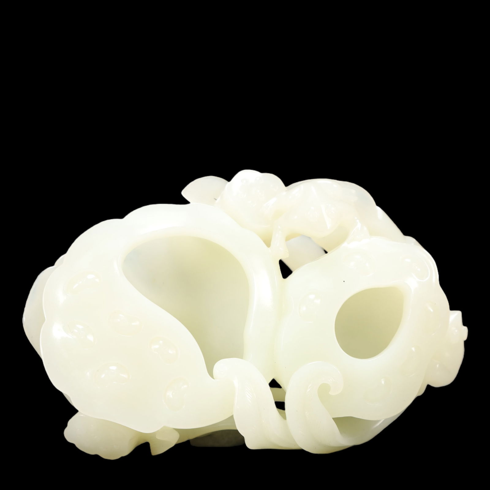 A Exquisite White Jade Water Pot - 2